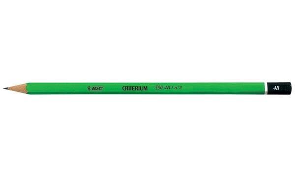 BIC Bleistift Criterium 550, Härtegrad: 6B, sechseckig-1