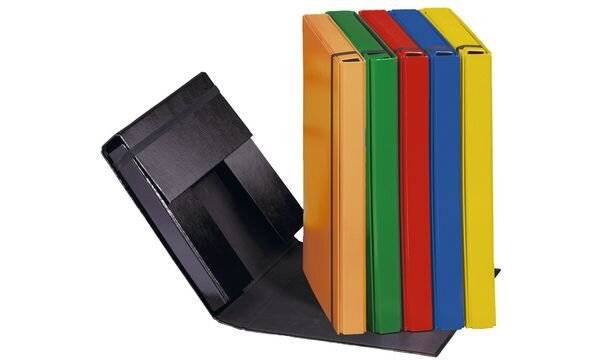 Heftbox A4 Pappe schwarz-2