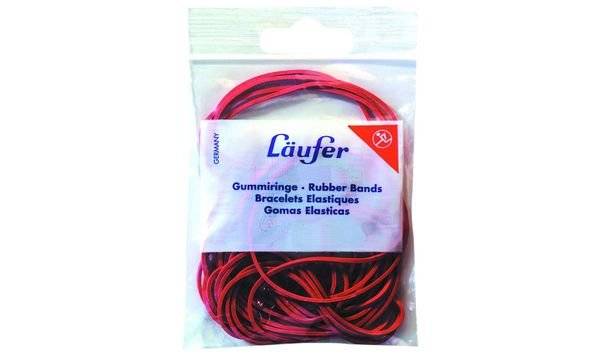 Läufer RONDELLA Gummiringe im Beutel - 10 g, 20 mm, rot (5050186)-0