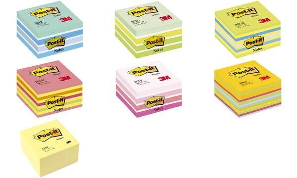 Haftnotiz Würfel 76x45x76mm sort - Artikel: 111560499-4