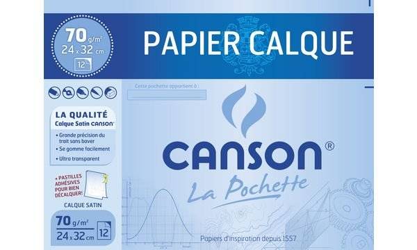 CANSON Transparentpapier, 240 x 320 mm, 70 g/qm (5297347)-1