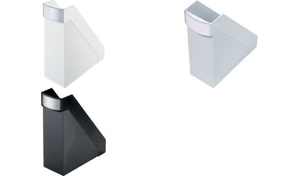Helit Linear - Stehsammler - für A4 - Schwarz-3