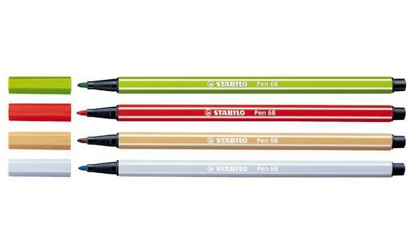 STABILO Fasermaler Pen 68, umbra-1