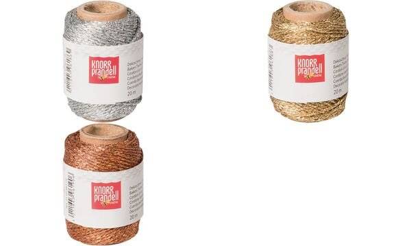 Dekoschnur Metallic 1,5mmx20m silber-2