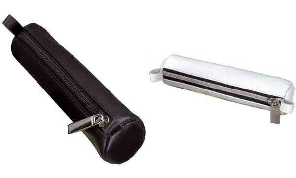 Alassio Schlamper-Rolle, aus Nappa-Leder, schwarz-2