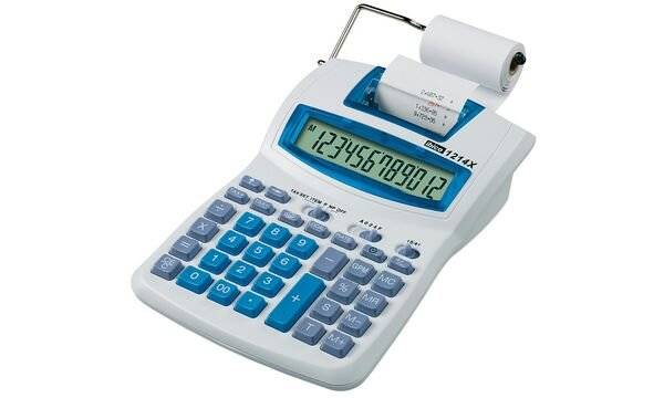 Tischrechner 1214X - weiß/blau-2