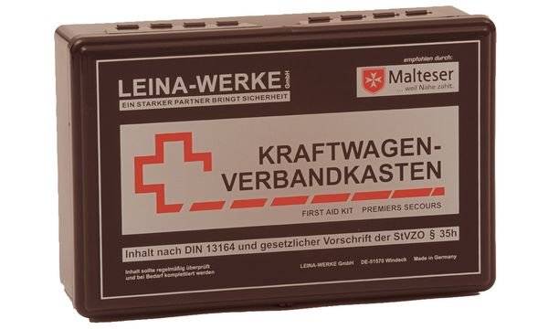 LEINA KFZ-Verbandkasten Unser Bester, Inhalt DIN 13164 (89101041)