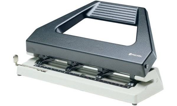 Rexel Mehrfachlocher 420 Variabel, schwarz/grau (59000778)-0