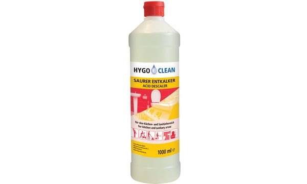 HygoClean Kalkreiniger, sauer, pH-Wert 2, 1 Liter