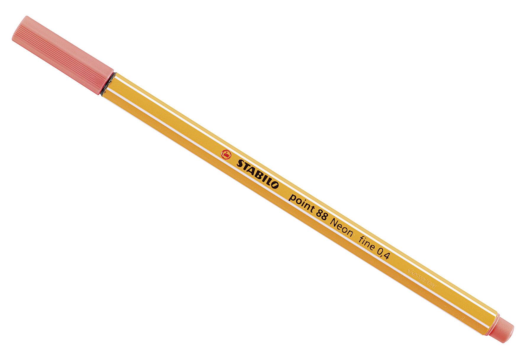 Fineliner point 88 0,4 mm neonrot-1