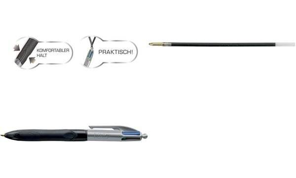 BIC Druckkugelschreiber 4 Colours Grip Pro (5103363)