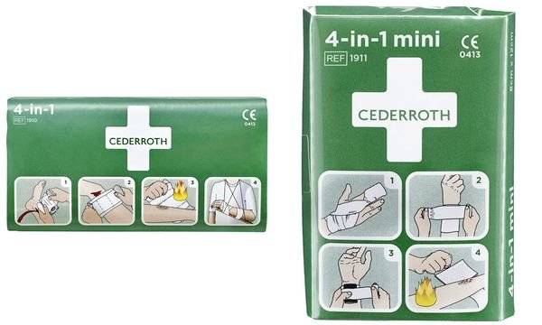 Cederroth 4-in-1 mini blutstopper | Packung (1 Stück)-1