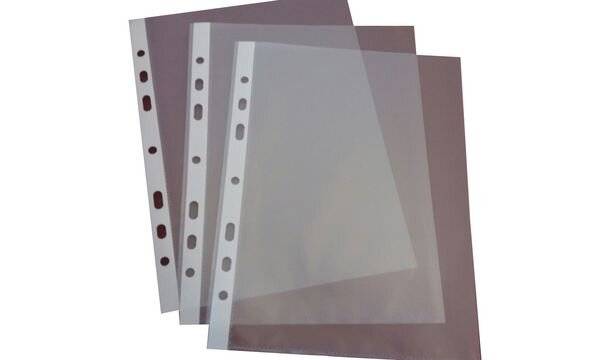 proOFFICE Prospekthülle, DIN A5, PP-Folie, genarbt-0