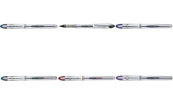 uni-ball Tintenroller VISION ELITE 146721 0,4mm Kappenmodell rot-1