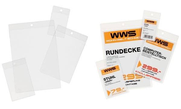 DURABLE Hänge-Sichttasche, DIN A5, Hochformat, PP, genarbt (9229819)