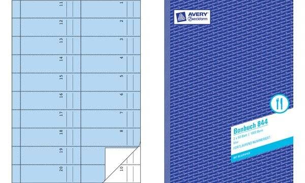Bewirtungskostenbeleg DIN A5 - Artikel: 114029800