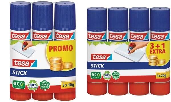 tesa ecoLogo Stick Klebestift, 3er Pack, 10 g (87570871)-0