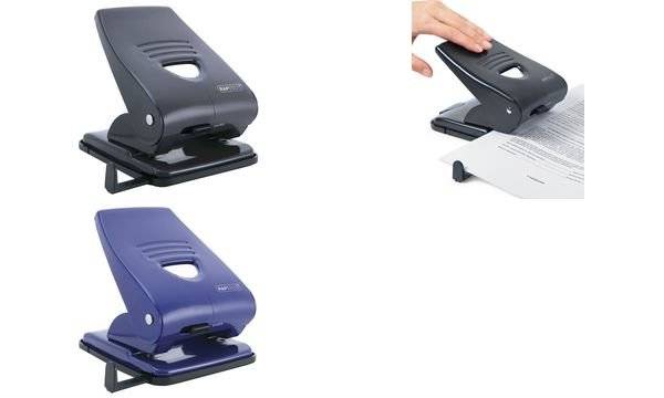 Locher 835 2-fach Metall 40 Blatt schwarz-1