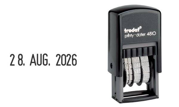 Datumstempel Printy Dater 4810 schwarz-1