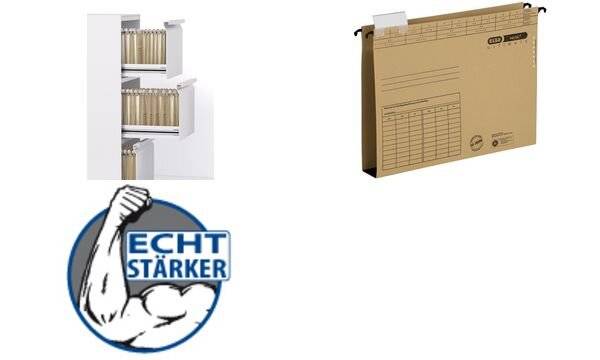 Hängesammler Ultimate A4 Hartpappe 6cm naturbraun-3