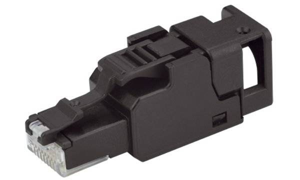 Telegärtner RJ45-Steckverbinder UFP8 Kat.6a (tief), T568A (18800121)-0