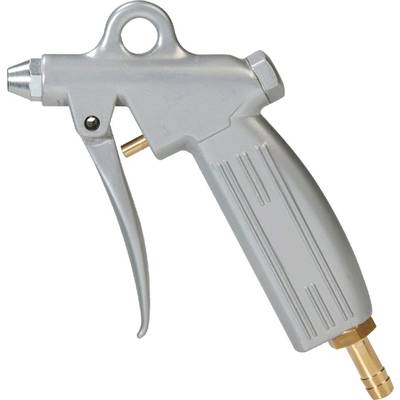 MADER Blaspistole aus Aluminium mit Kurzdüse und Luftanschluss Schlauchtülle 9 mm
