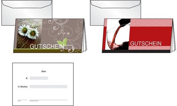 Sigel Design Folding Cards DC402 Favourite - Glänzend - DL (210 x 99 mm)-4