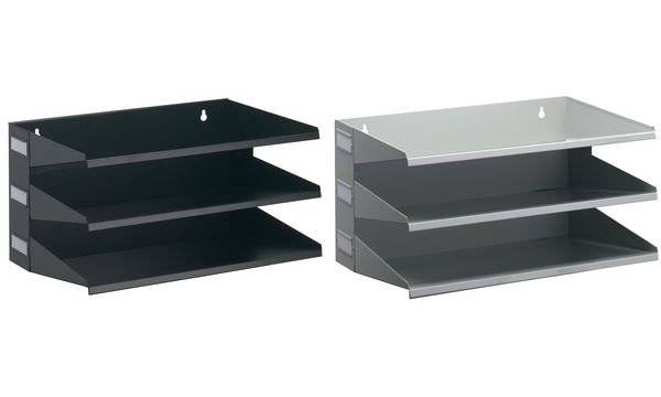 DURABLE Sortierstation Business, 3 Fächer, grau (9335910)