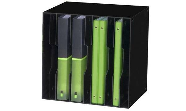 CEP Sortierbox CubiCep, 12 Fächer, schwarz (52535181)