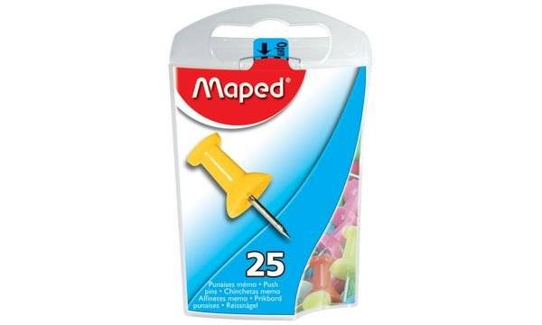 Maped Pinnwand-Nadeln, farbig sortiert, in Spenderdose (334145900)