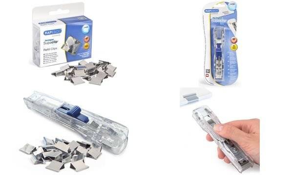RAPESCO Dokumentenclip-Spender Supaclip 60, transparent-1
