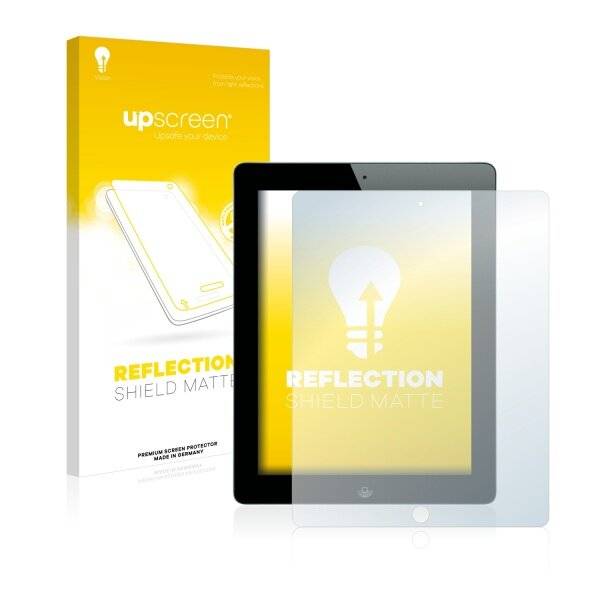 upscreen Reflection Shield Matte Premium Displayschutzfolie für Apple iPad 2012 (4.