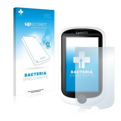 upscreen Bacteria Shield Matte Premium Antibakterielle Displayschutzfolie für Mitac Mio