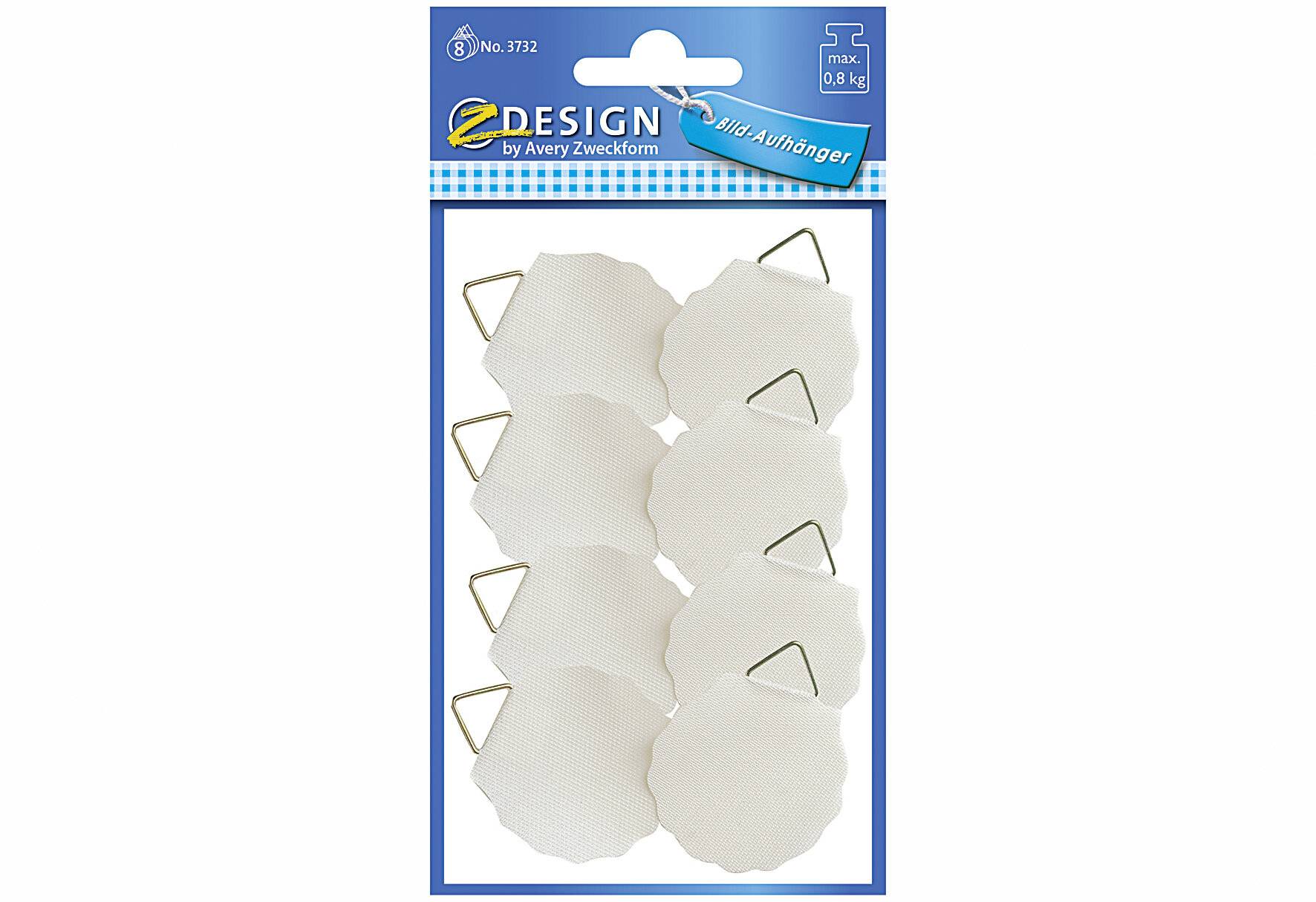 Avery Zweckform - Selbstklebender Haken (Packung mit 10)-1