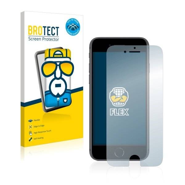 2x BROTECT Flex Full-Cover Displayschutzfolie für Apple iPhone-0