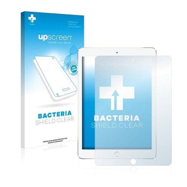 upscreen Bacteria Shield Clear Premium Antibakterielle Displayschutzfolie für Apple iPad Air