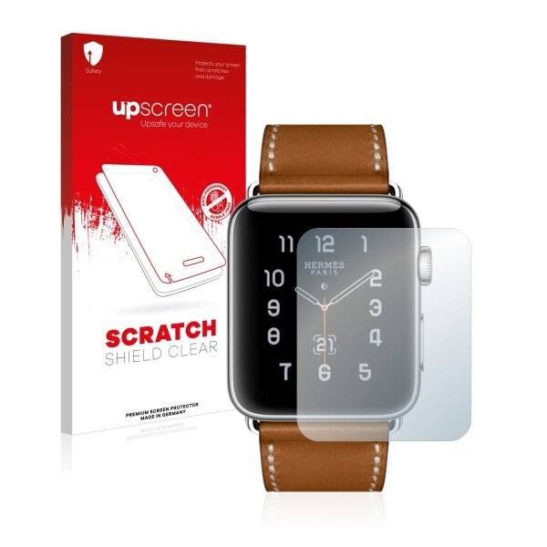 upscreen Scratch Shield Clear Premium Displayschutzfolie für Apple Watch Hermès Series 3 (42