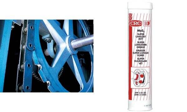 CRC MoS2 SUPERLONGTERM GREASE Langzeitfett, 400 ml Kartusche (6403026)-0