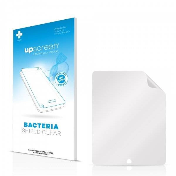 upscreen Bacteria Shield Clear Premium Antibakterielle Displayschutzfolie für Apple iPad