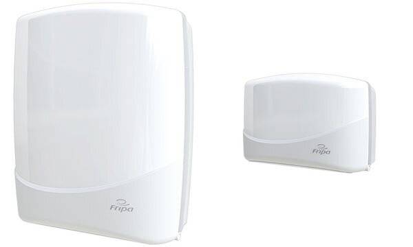 Fripa Handtuchspender 2340048 abschließbar Kunststoff weiß-2