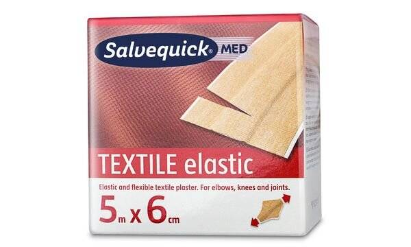 Salvequick textiles Pflaster 6cm x 5m