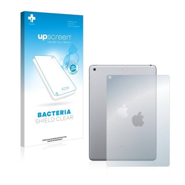 upscreen Bacteria Shield Clear Premium Antibakterielle Displayschutzfolie für Apple iPad 9.7