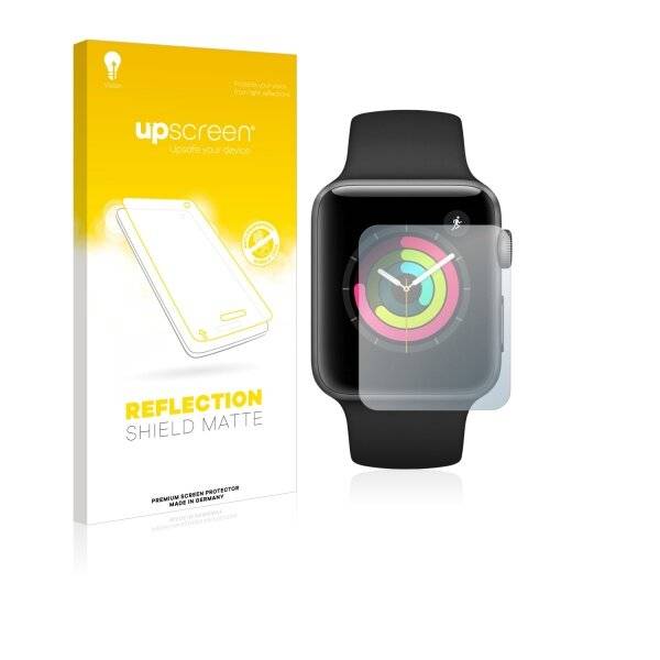 upscreen Reflection Shield Matte Premium Displayschutzfolie für Apple Watch Series 3 (42