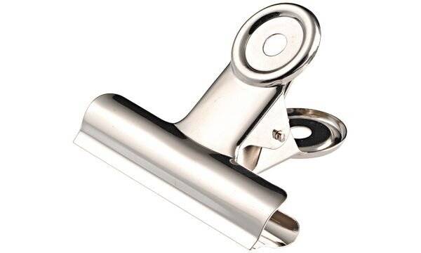 JPC Briefklemmer aus Metall, Farbe: nickel, Breite: 30 mm (61031102)