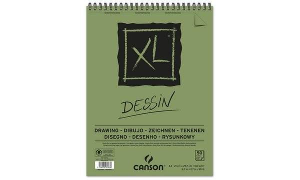 CANSON Skizzen- und Studienblock XL Zeichnen, DIN A5 (5297882)