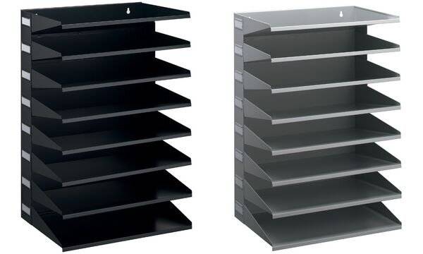 DURABLE Sortierstation Business, 8 Fächer, grau (9336110)