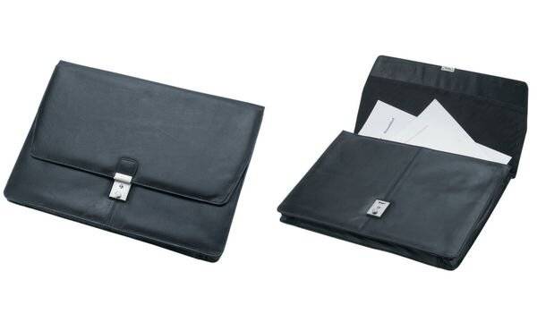 Alassio College-Mappe "TISSANO", Nappa-Leder, schwarz (5317427)-1