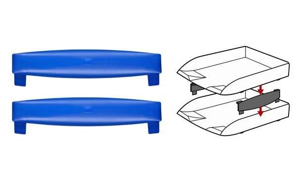 CEP Distanzelement-Set, für Briefablagen, Farbe: blau (52535104)
