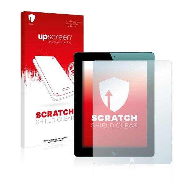 upscreen Scratch Shield Clear Premium Displayschutzfolie für Apple iPad WiFi 2012 (3.