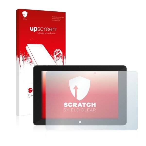 upscreen Scratch Shield Clear Premium Displayschutzfolie für TrekStor Volks-Tablet